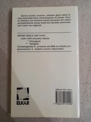 Esker mila,Marlowe- Hizt egingo balute