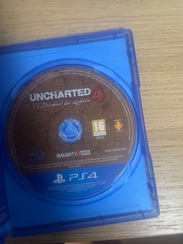 Uncharted 4: El Desenlace del Ladrón PS4