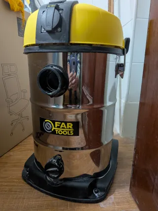 Lijadora de pared con aspiración