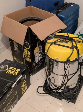 Lijadora de pared con aspiración