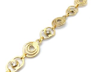 E1799346-119 Pulsera Oro 18k con Circonita