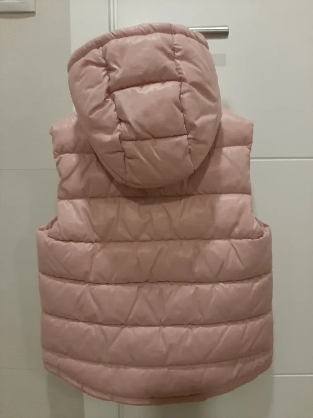 Chaleco Benetton Rosa Talla 7 /8 Años
