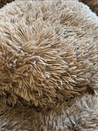 Cuccia cane pelosa marrone