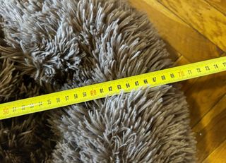 Cuccia cane pelosa marrone