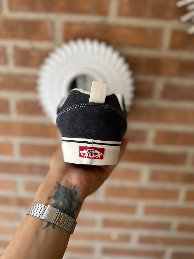 Zapatillas Vans Azul Marino y Blanco