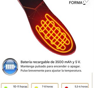 Plantillas Calefactables WarmSmart Talla 35-39