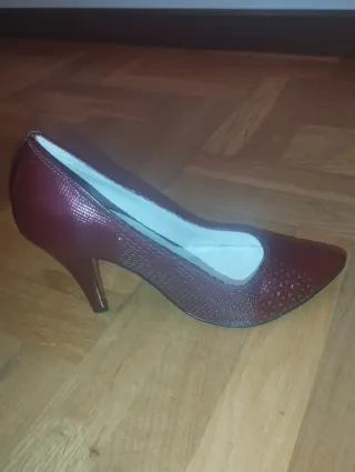 Zapatos de tacón Santissimo Burdeos Talla 37