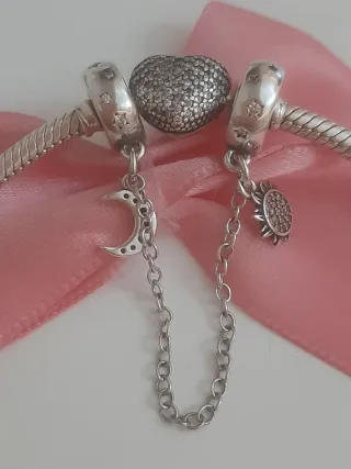 Cadena seguridad plata S925