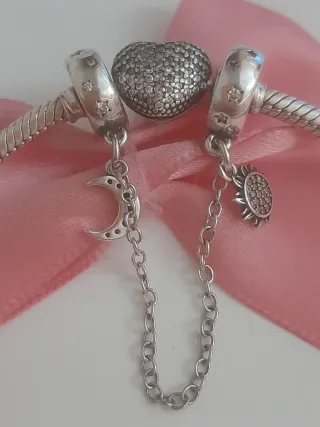 Cadena seguridad plata S925