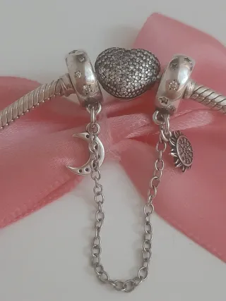 Cadena seguridad plata S925