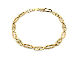 E1799346-118	 Pulsera Oro 18k Con Circonita