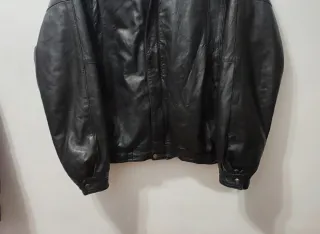 Cazadora de cuero hombre Talla L