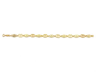 E1799346-117 Pulsera Oro 18k Con Circonita