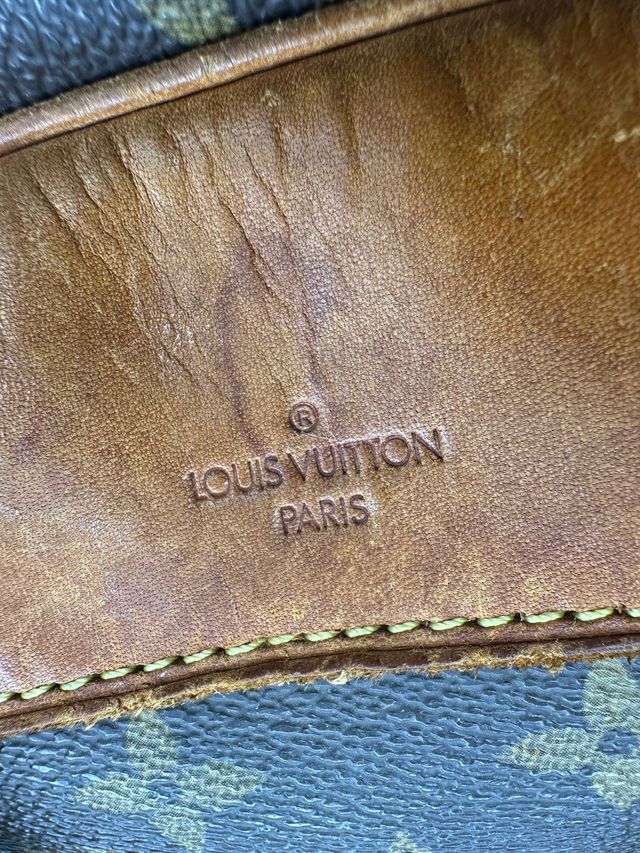 Bolso Louis Vuitton Marrón y Dorado