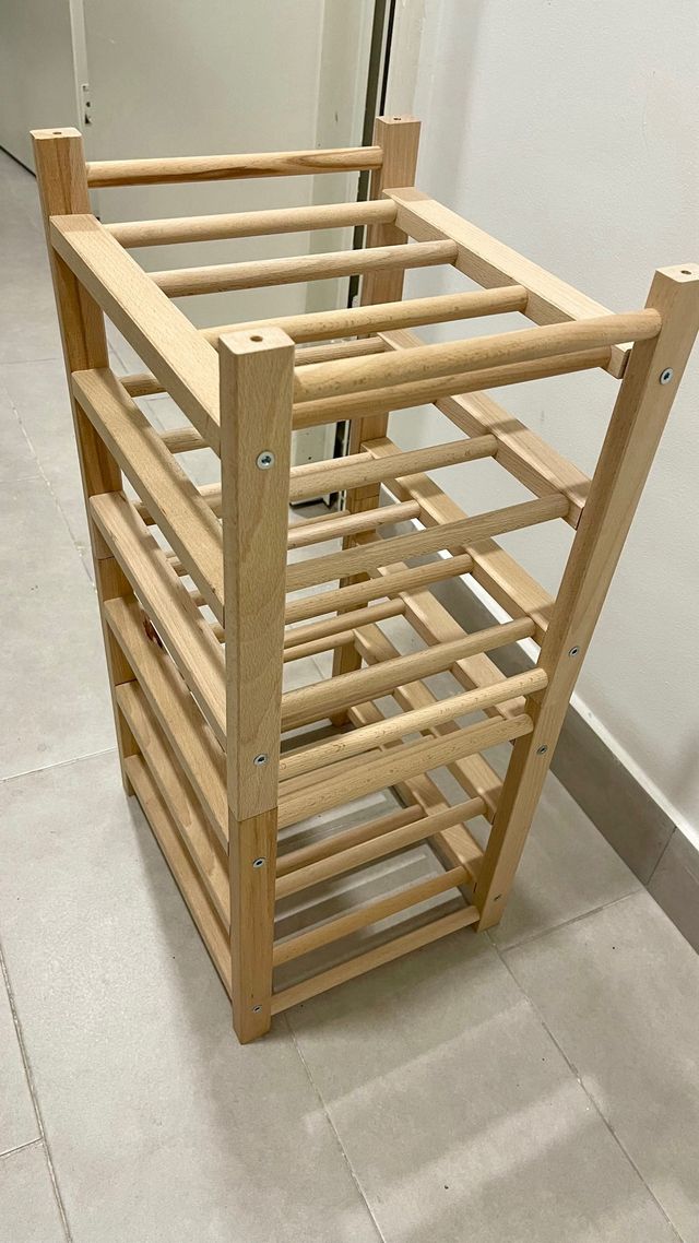 Botellero de madera IKEA