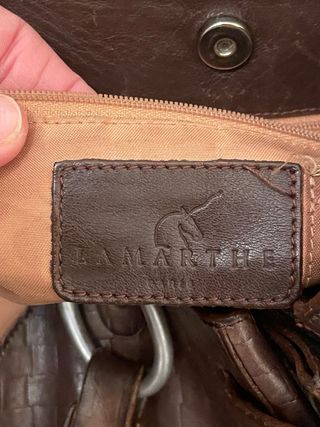 LAMARTHE - bolso marrón Cuero