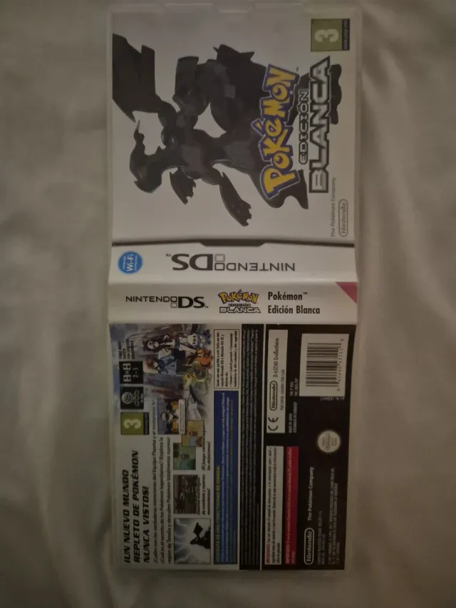Nintendo Pokemon Edicion Blanca RPG