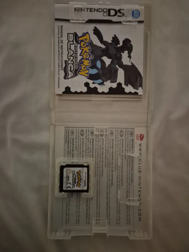 Nintendo Pokemon Edicion Blanca RPG