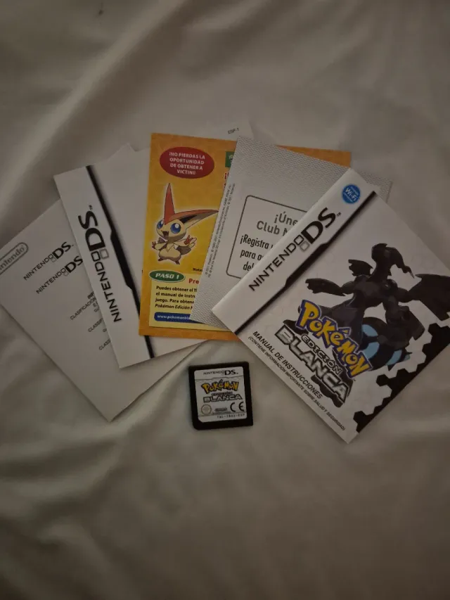 Nintendo Pokemon Edicion Blanca RPG