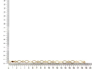 Pulsera Oro 18k Con Circonita