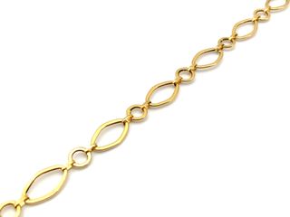 Pulsera Oro 18k Con Circonita
