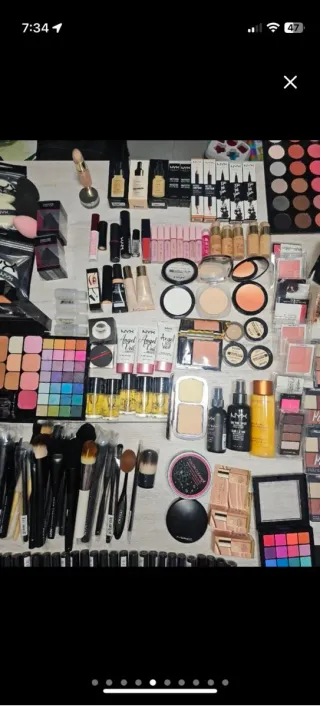 NYX Maquillaje Paletas y Pinceles