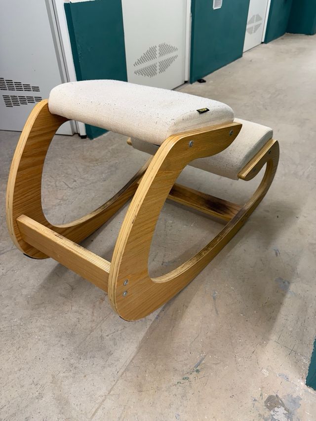 Silla Arrodillada Ergonómica Taburete Madera VEVOR