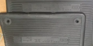 Alfombrillas goma originales Audi A3 SporBack 2005