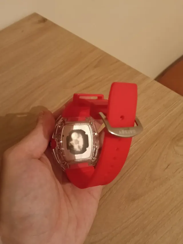 Reloj Gatsby Multicolor Transparente