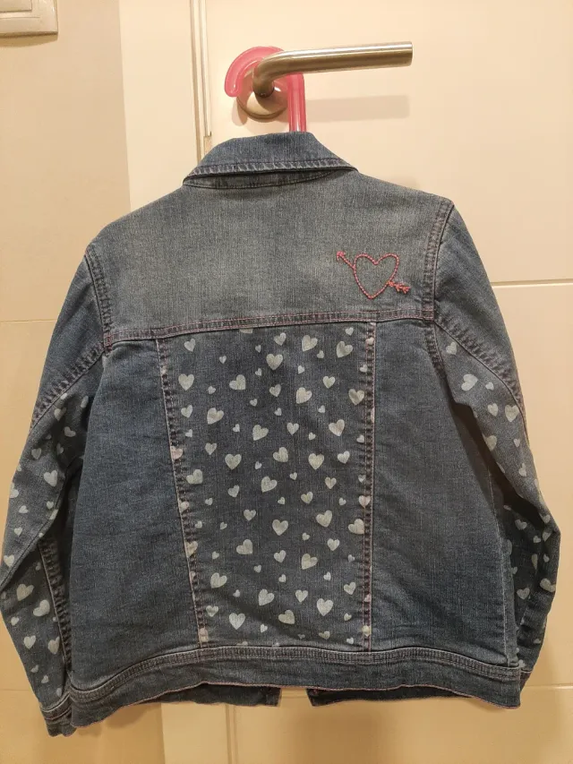 Chaqueta vaquera niña Talla 7