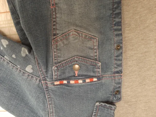 Chaqueta vaquera niña Talla 7