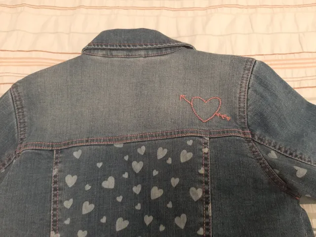 Chaqueta vaquera niña Talla 7