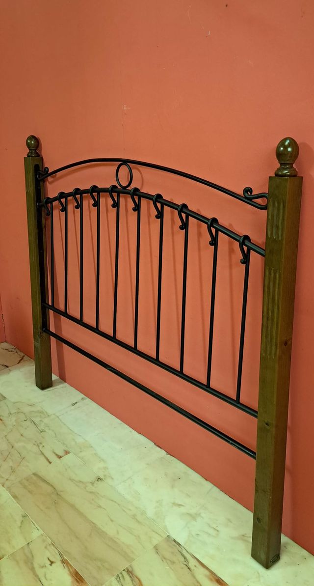 Cabecero Mogart Madera y Forja 150 cm