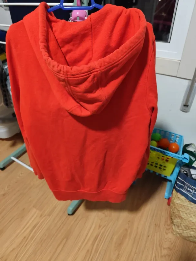 Sudadera Tommy Jeans Roja Hombre