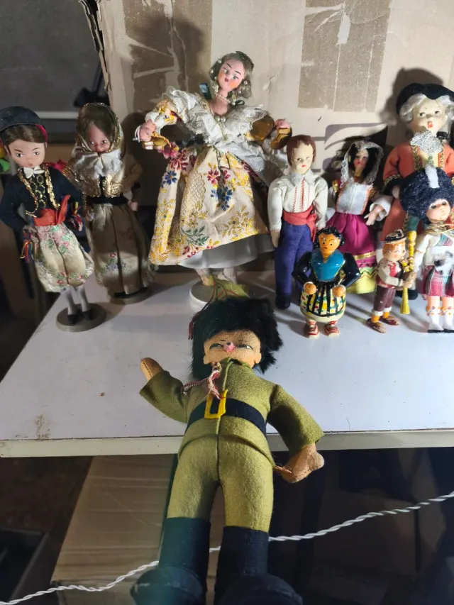 Lote Antiguas Muñecas Varias