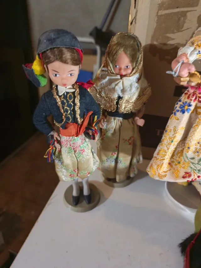 Lote Antiguas Muñecas Varias