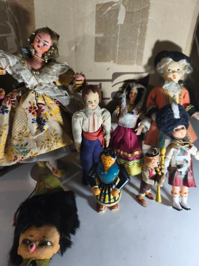 Lote Antiguas Muñecas Varias