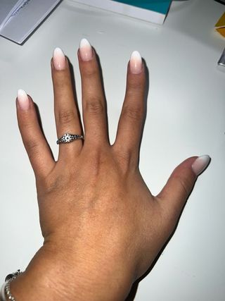 Anillo y colgante plata circonita