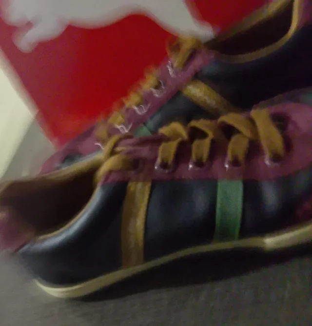 Zapatillas Casuales Azul y Morado