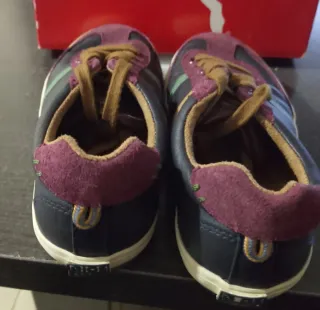 Zapatillas Casuales Azul y Morado