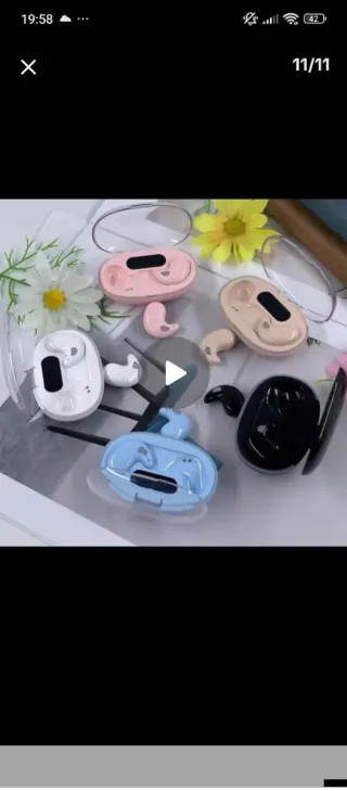 Auriculares Bluetooth Negros y Dorados