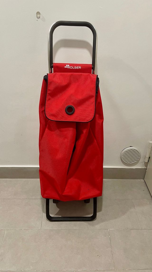 Carro de la compra ROLSER rojo