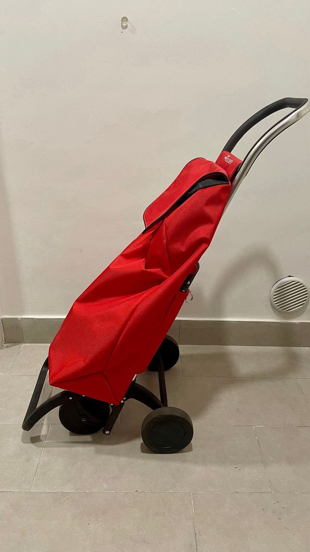 Carro de la compra ROLSER rojo