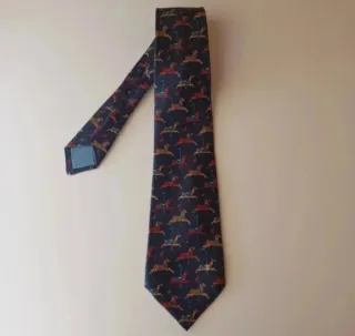 Corbata Seda de calidad Celine Vintage años 80