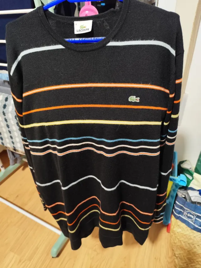 Jersey rayas hombre Lacoste Talla L