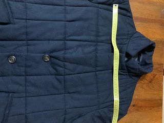 Giacca/giubbotto in lana imbottito blu Aspesi