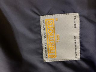 Giacca/giubbotto in lana imbottito blu Aspesi