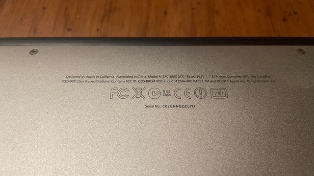 MacBook Air 11” 128GB