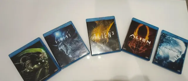 Pack 5 Películas Blu-ray Alien (Español)