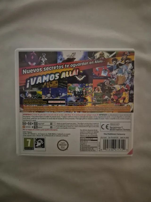 Pokemon Ultra Sol Nintendo 3DS RPG